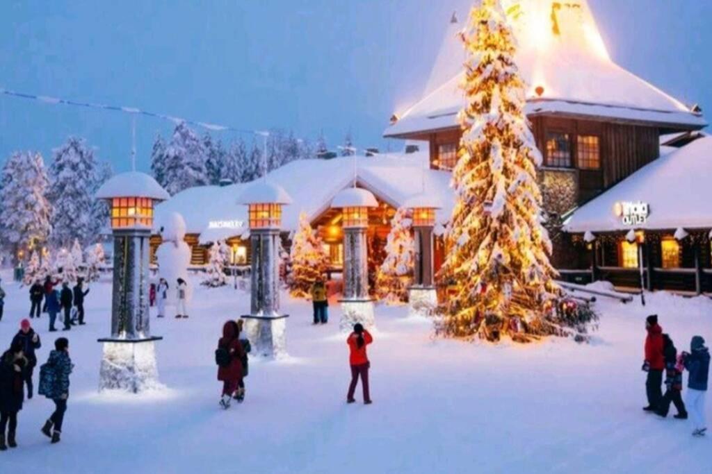 Apartment Sanctus Nicolaus With Sauna Rovaniemi Ngoại thất bức ảnh