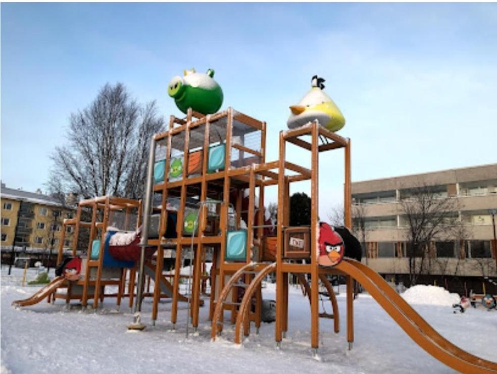 Apartment Sanctus Nicolaus With Sauna Rovaniemi Ngoại thất bức ảnh